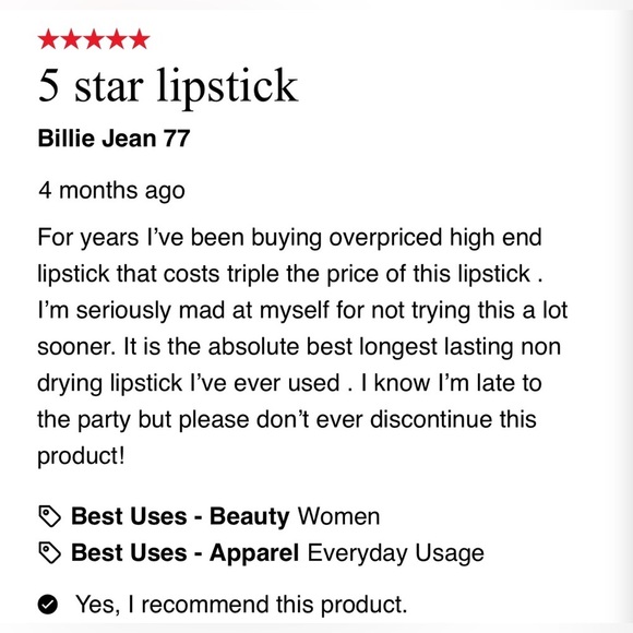 Revlon Ultra HD Matte Lipcolor Metallic •GLOW 5/$25 - Picture 10 of 13